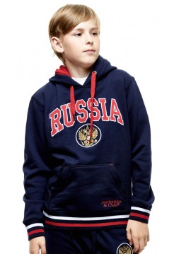 Толстовка подростковая RUSSIA